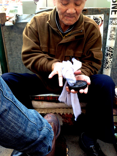 The Shoe Shiner